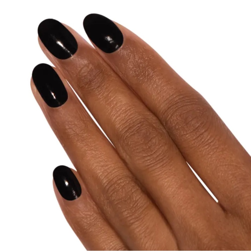Color Street: Midnight in Manhattan | Black Classic Goth Solid Crème Halloween - Picture 10 of 13